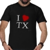 i love texas t shirts